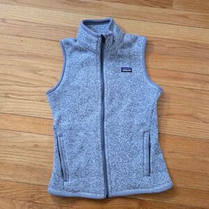 Patagonia Better Sweater Fleece Vest XS Gray